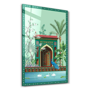 Huzurlu Saray – Cam Duvar Tablosu