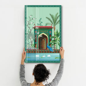 Huzurlu Saray – Cam Duvar Tablosu