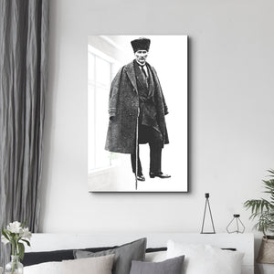 Mustafa Kemal Atatürk IV - Cam Duvar Tablosu