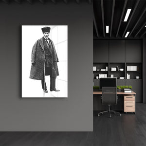 Mustafa Kemal Atatürk IV - Cam Duvar Tablosu