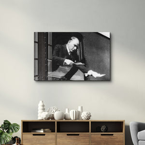 Mustafa Kemal Atatürk - Cam Duvar Tablosu
