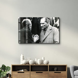 Mustafa Kemal Atatürk VI - Cam Duvar Tablosu