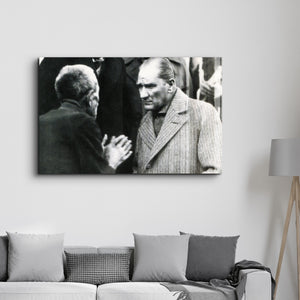 Mustafa Kemal Atatürk VI - Cam Duvar Tablosu
