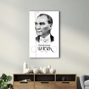 Mustafa Kemal Atatürk XI - Cam Duvar Tablosu