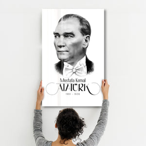 Mustafa Kemal Atatürk XI - Cam Duvar Tablosu