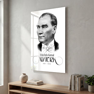 Mustafa Kemal Atatürk XI - Cam Duvar Tablosu