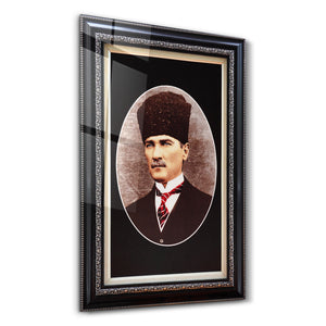 Mustafa Kemal Atatürk XIV - Cam Duvar Tablosu