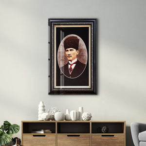Mustafa Kemal Atatürk XIV - Cam Duvar Tablosu