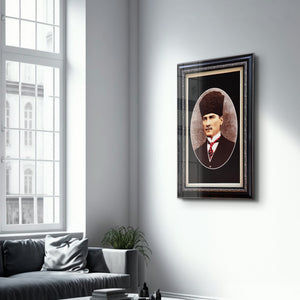 Mustafa Kemal Atatürk XIV - Cam Duvar Tablosu