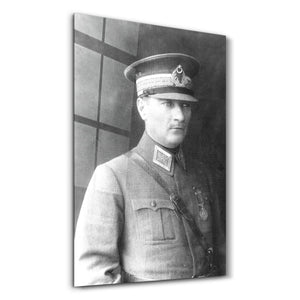 Mustafa Kemal Atatürk XV - Cam Duvar Tablosu