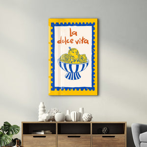 La Dolce Vita | Cam Duvar Tablosu