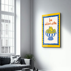 La Dolce Vita | Cam Duvar Tablosu
