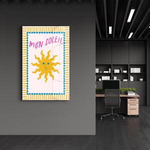 Benim Güneşim | Cam Duvar Tablosu