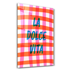 La Dolce Vita 2 | Cam Duvar Tablosu