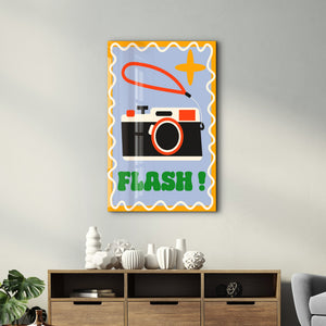 FLASH! | Cam Duvar Tablosu