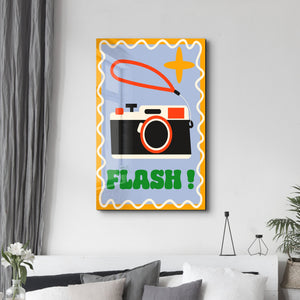 FLASH! | Cam Duvar Tablosu