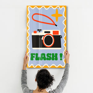 FLASH! | Cam Duvar Tablosu