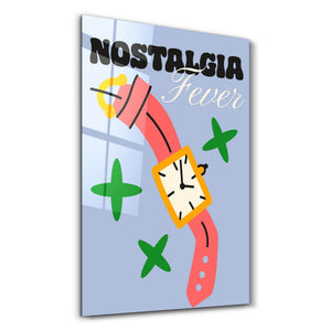Nostalji Ateşi | Cam Duvar Tablosu