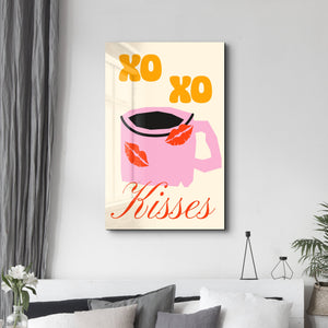 XO XO | Cam Duvar Tablosu