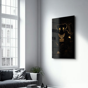 Drip x Sugar Teddy | Glass Wall Art