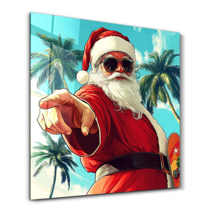 Listemde misin? | Cam Duvar Tablosu