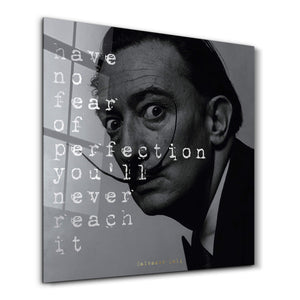 Salvador Dali | Motivasyonel Cam Duvar Tablosu