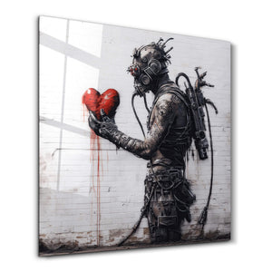 Cyberpunk Sokak Tablosu | Cam Duvar Tablosu