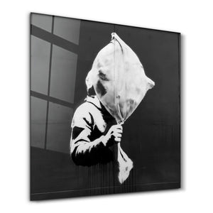 Asla utanma | Cam Duvar Tablosu