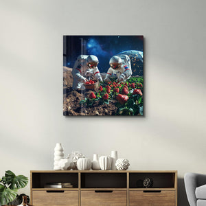 Uzay Çiftçiliği | Cam Duvar Tablosu