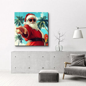 Listemde misin? | Cam Duvar Tablosu