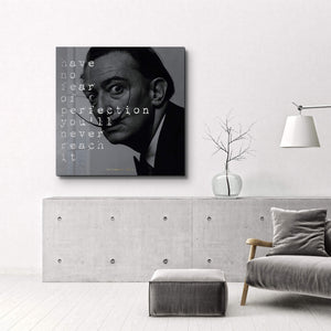Salvador Dali | Motivasyonel Cam Duvar Tablosu