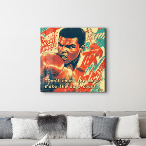 Günleri Saymayın | Cam Duvar Tablosu