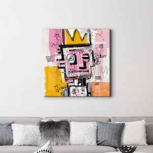 Karalamaların Kralı | Cam Duvar Tablosu
