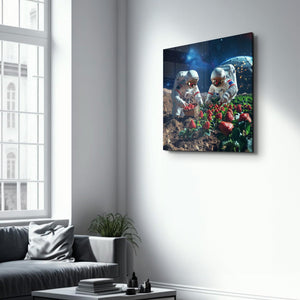 Uzay Çiftçiliği | Cam Duvar Tablosu