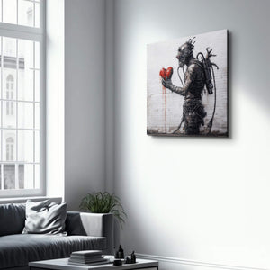 Cyberpunk Sokak Tablosu | Cam Duvar Tablosu