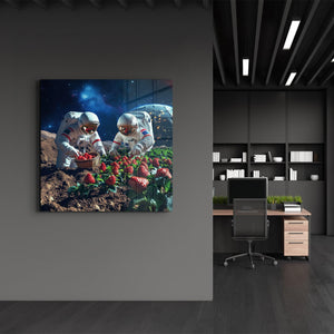 Uzay Çiftçiliği | Cam Duvar Tablosu