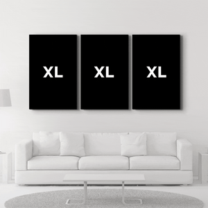 ・"Leaves Illustration - Trio"・Glass Wall Art - ArtDesigna Glass Printing Wall Art