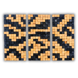 The Python | Premium Wood Handmade Wall Sculpture - Artdesigna