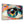 Eye In Colors V2 | Glass Wall Art - Artdesigna