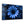Blue Daisy | Glass Wall Art - Artdesigna