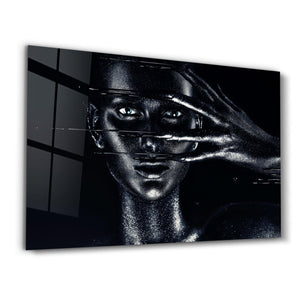 Ink at Hand | Glass Wall Art - Artdesigna