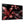 Red and Black Flowers | Glass Wall Art - Artdesigna