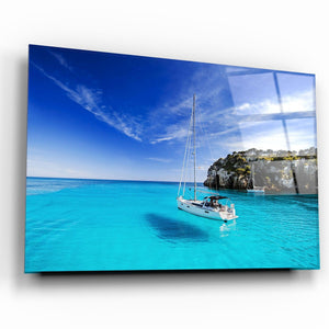 On The Water | Glass Printing Wall Art - Artdesigna