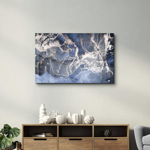 Marble Wave Pattern | Glass Wall Art - Artdesigna