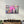Banksy Pink Love Glass Wall Art - Artdesigna
