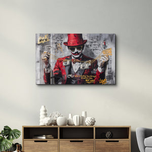 İpleriniz Kimin Elinde? - Cam Duvar Tablosu