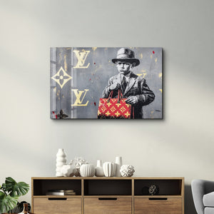 Zengin Mi Doğdun? - Cam Duvar Tablosu