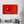 Red Gradient | Glass Wall Art - Artdesigna