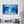 Blue Fall | Glass Wall Art - Artdesigna