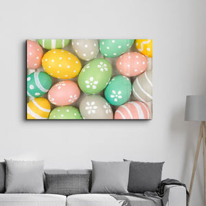 Eggs | Glass Wall Art - Artdesigna